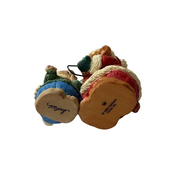 Hallmark Keepsake Christmas Oranament 1999 Mary’s Bears Bunny And Bear - Picture 7 of 7